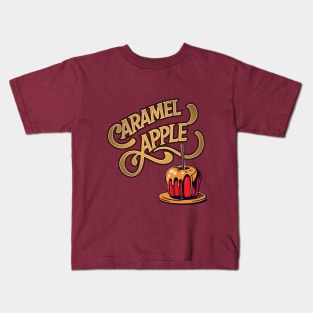 National Caramel Apple Day – October 31 Kids T-Shirt